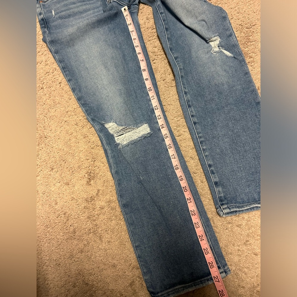 Paige Cindy straight leg jeans, cropped length, size 29 - Picture 10 of 10